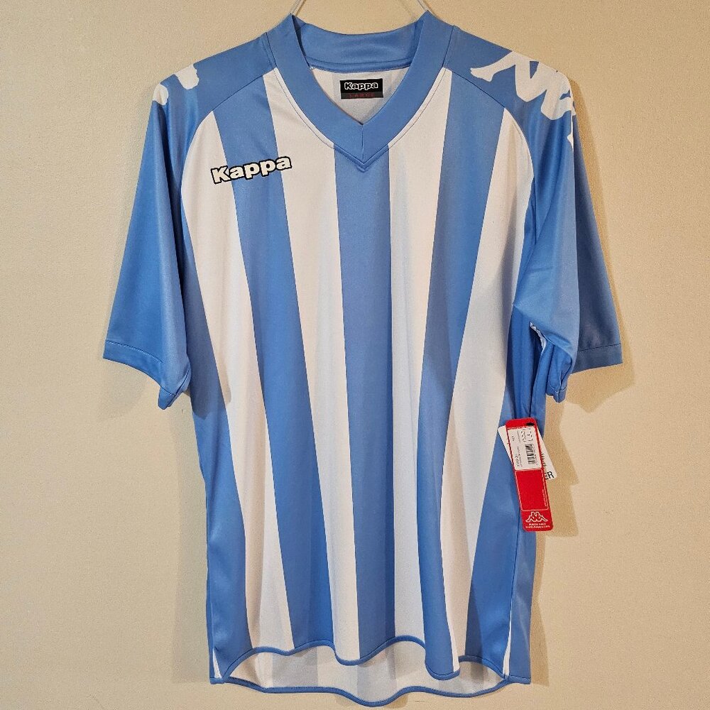Kappa 4Soccer Men's Vignes Stripe Shirt - Size Large